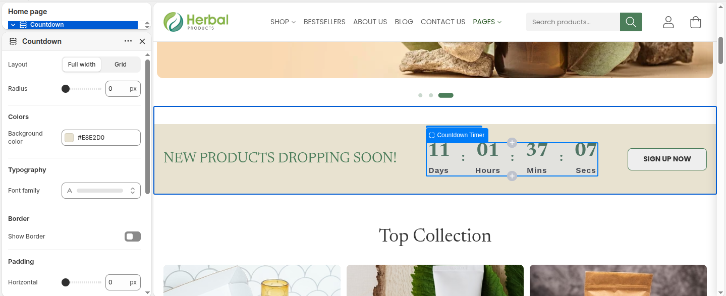 Countdown Timer Screenshot