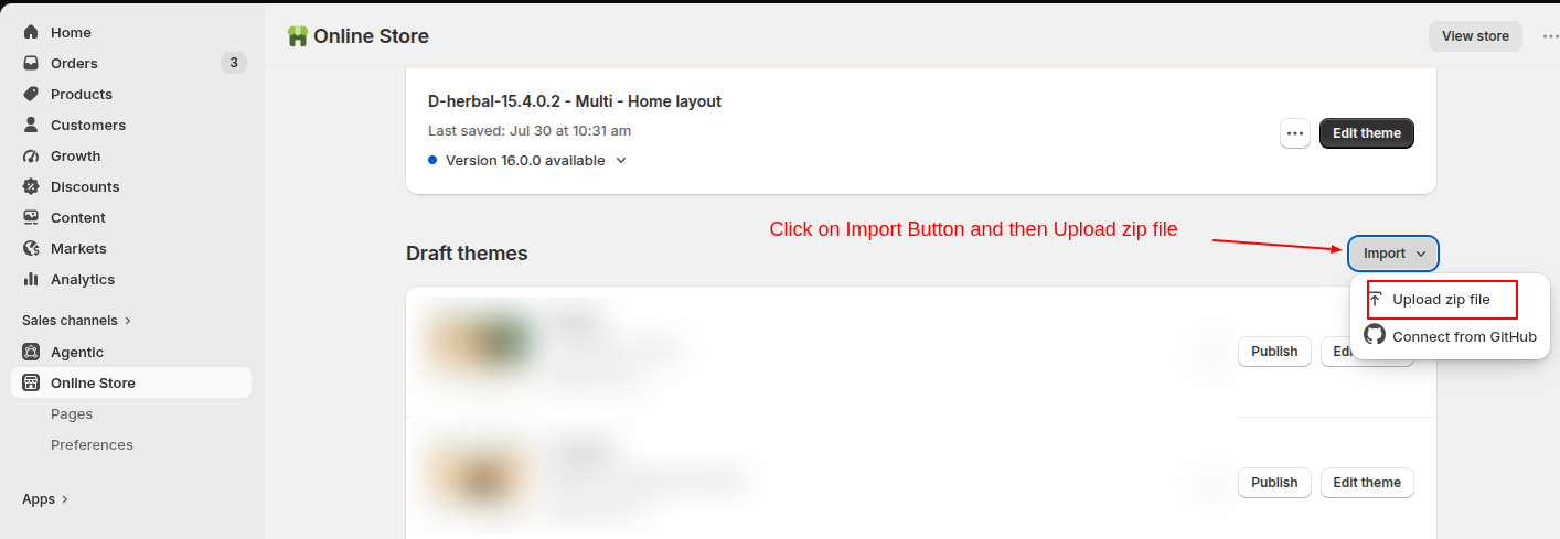 Shopify Store ScreenShot