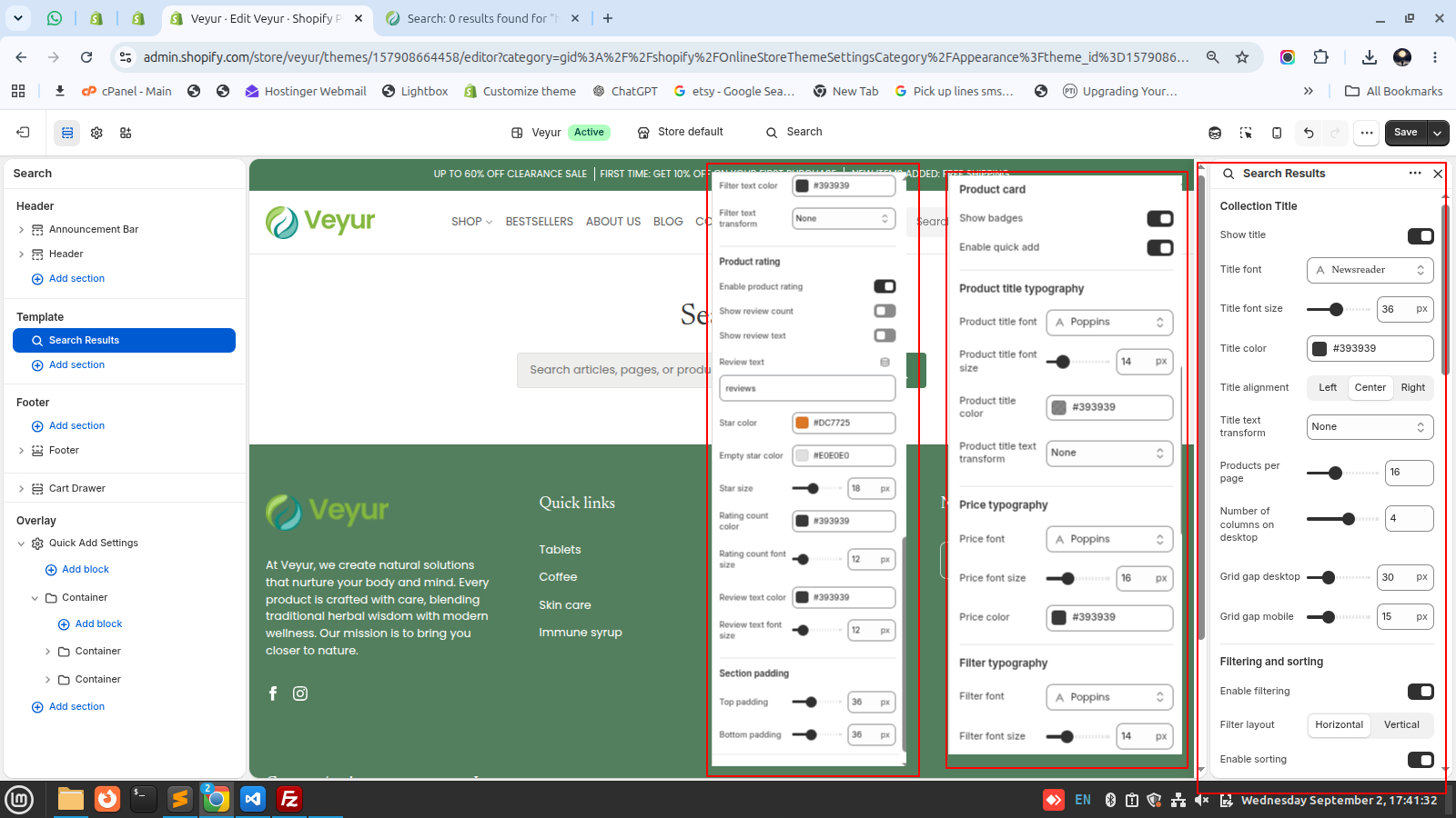 Search Results Screenshot